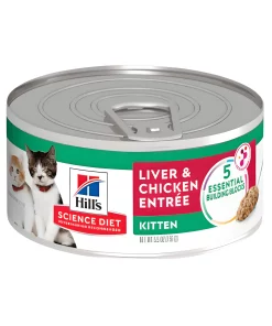 1 Lata Hill's Science Diet Kitten Alimento Húmedo para Gatitos 156g