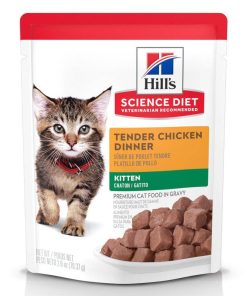 Alternative view of 1 Pouch Hill's Science Diet Kitten Alimento Húmedo para Gatito Sabor Pollo 79g