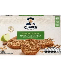 Galleta Quaker Avena Manzana Canela 240 GRS