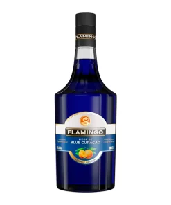 Licor Flamingo Blue Curazao 1 LTS
