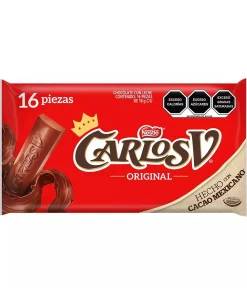 Exhibidor Chocolate Carlos V Suizo 18 GRS