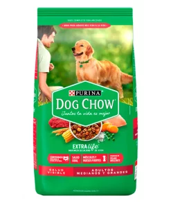 Croquetas Dog Chow Adulto Razas Medianas 25 KGS