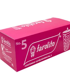 Veladora Profina Farolito 8 10 PZS