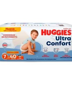 Pañal Huggies Ultra Confort E7 (O) Huggies 40 PZS