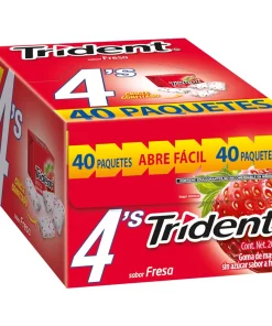 Chicles Trident Fresa 40 PZS