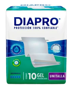 Calzon Diapro Gel 10 PZS