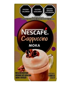 Exhibidor Café Nescafe Cappuccino Moka 22 GRS